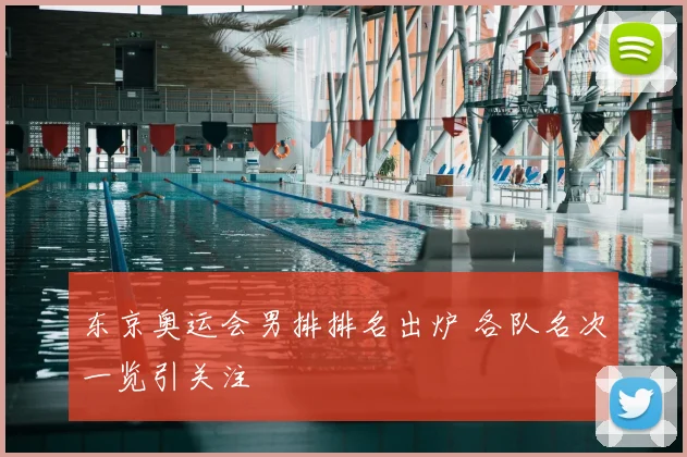 东京奥运会男排排名出炉 各队名次一览引关注